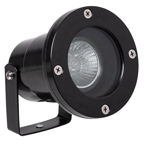 Spotlight Outdoor Fibre Glass Black GU10