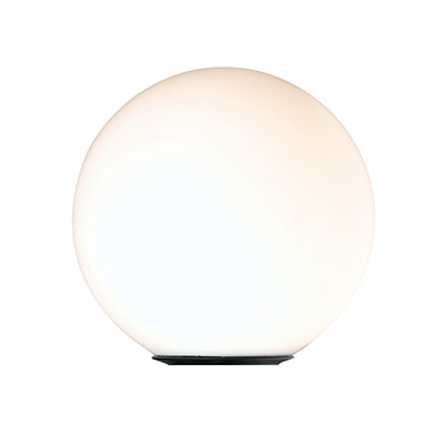 Sphere Outdoor Pole Mount 300mm Opal/Black Excl Pole 60mm