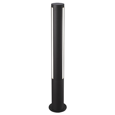 Aluminium Bollard 750mm Black LED 16W