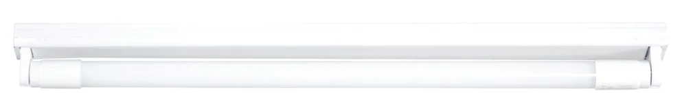 2FT Single Eco Open Channel wired for LED T8 1x9w 620mm, view 3