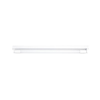 4FT Single Eco Open Channel T8 1x18w 1230mm Wired for LED