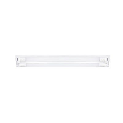 2FT Double Eco Open Channel wired for LED T8 2x9w 620mm