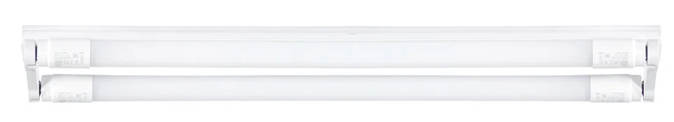 5FT Double Eco Open Channel T8 2x24W 1530mm Wired for LED, view 3