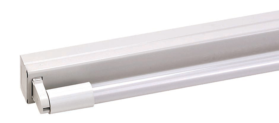 2FT Open Channel wired for LED T8 1x9w 620mm, view 2