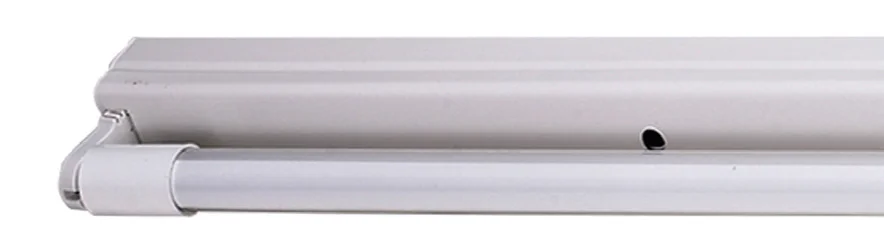 4FT Open Channel wired for LED T8 1x18w 1230mm, view 3