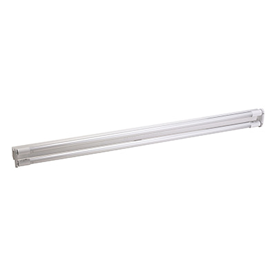 4FT Open Channel wired for LED T8 2x18W 1230mm