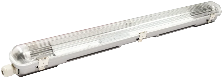 2FT Single Vapour Proof wired for LED T8 1x9w 680mm, view 4