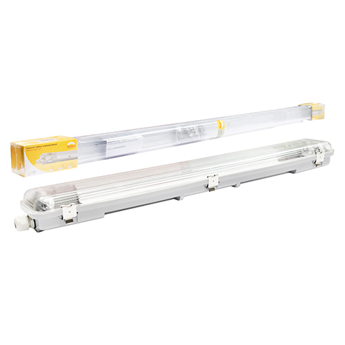 4FT Single Vapour Proof wired for LED T8 1x18W 1285mm