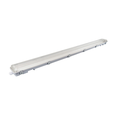4FT Double Vapour Proof wired for LED T8 2x18w 1285mm