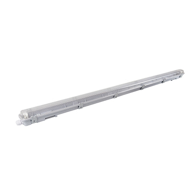 5FT Single Vapour Proof wired for LED T8 1x24W 1585mm
