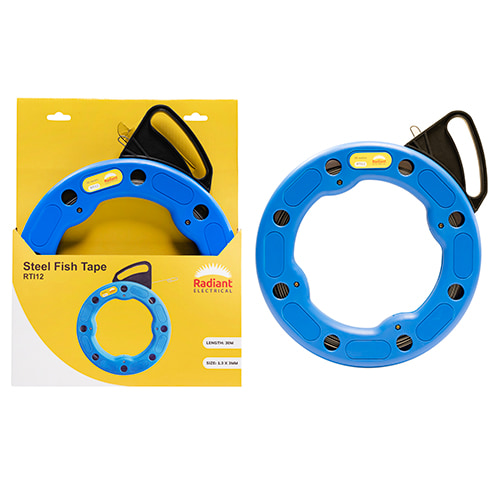 Fish Tape 30M Steel & Case