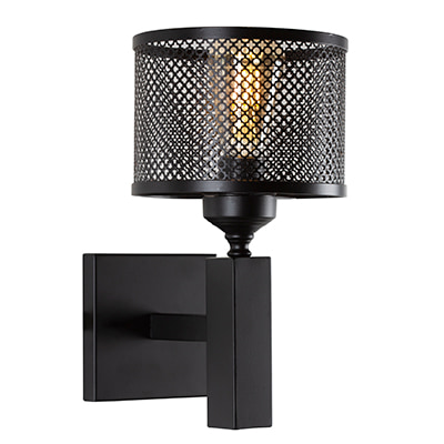 Mesh Wall Light Black