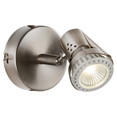 Deco 1LT Spotlight Satin Chrome GU10