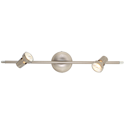 Deco 2LT Spotlight Bar Satin Chrome GU10
