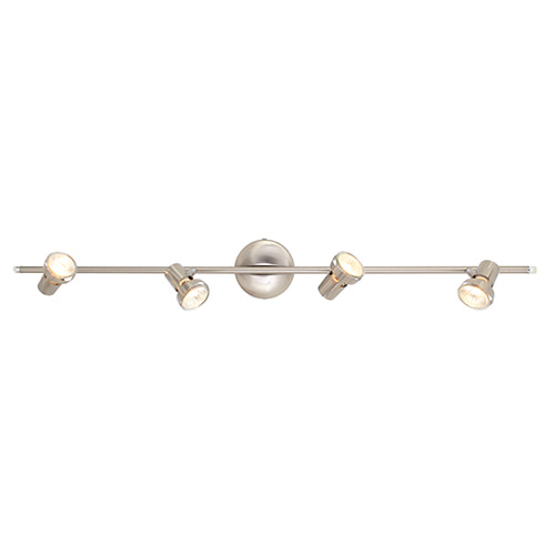Deco 4LT Spotlight Bar Satin Chrome GU10