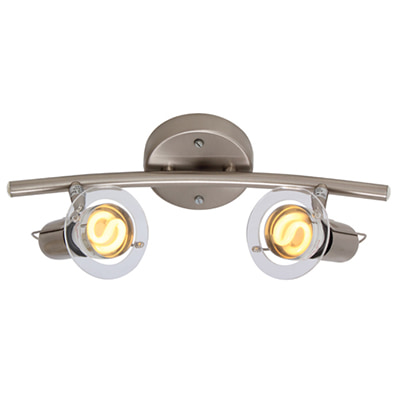 Mini Disc 2LT Spotlight Bow Satin Chrome R50