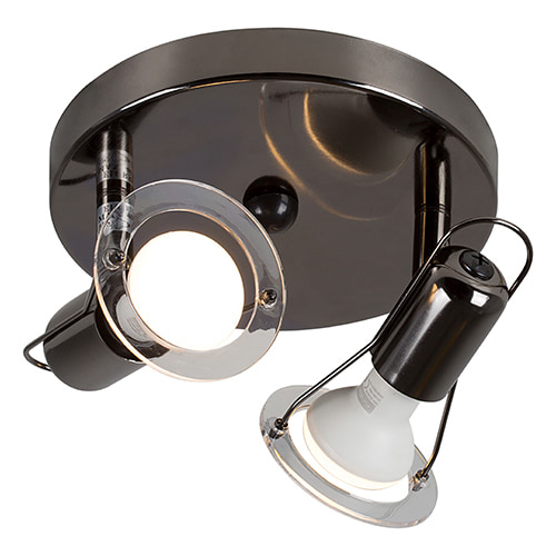 Mini Disc 2LT Spotlight Plate Gun Metal R50