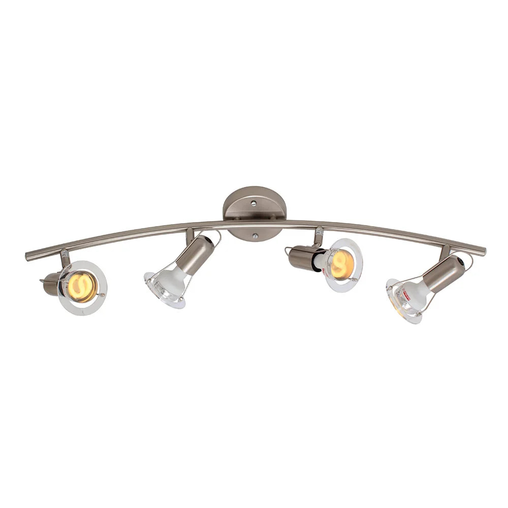 Mini Disc 4LT Spotlight Bow Satin Chrome R50