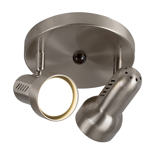 Turbo 2LT Spotlight Plate Satin Chrome R63