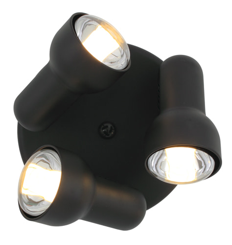 Turbo 3LT Spotlight Plate Black R80