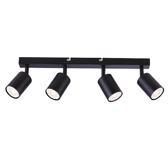 Urban Quadra 4LT Spotlight  Black GU10