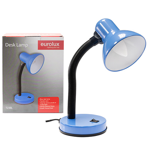 Student Desk Lamp Blue