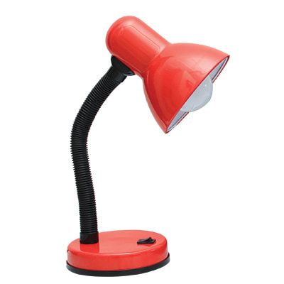 Student Desk Lamp Red