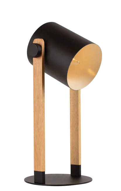 Hornwood Table Lamp Black & Brown, view 2