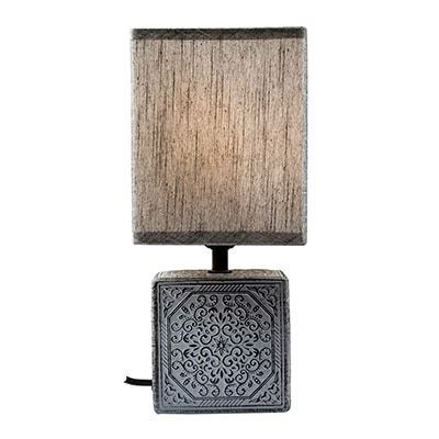 Maderia Table Lamp Black & Grey
