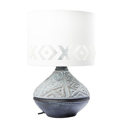 Bali Table Lamp Grey