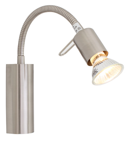 Speed Wall Light Satin Chrome