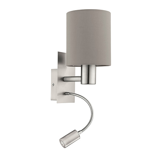 Pasteri 2LT Wall Light Taupe