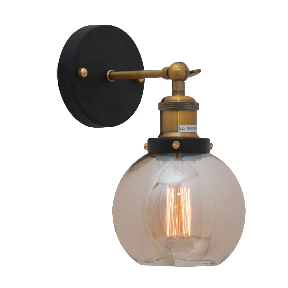 Elixir Wall Light 150mm Antique Brass