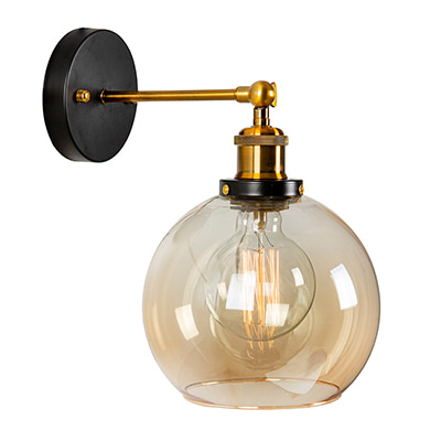 Elixir Wall Light 200mm Antique Brass