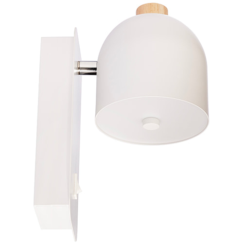 Wall Light with Switch White
