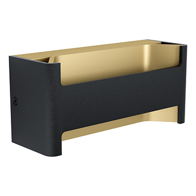 Feloniche LED Wall Light Black & Gold