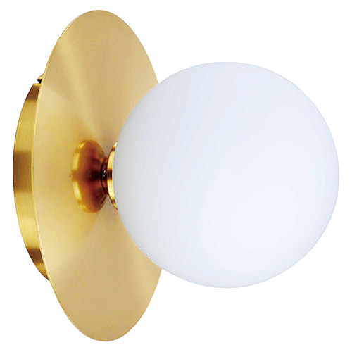 Wall Light Gold & White