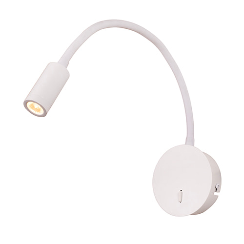 Wall Light Flexi Neck White